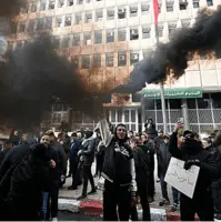 تظاهرات علیه رئیس جمهور تونس