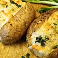 سیب زمینی پنیری برای مهمونی