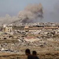 شنیده شدن صدای انفجارهای شدید از سمت نوار غزه