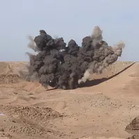 احتمال شنیده‌شدن صدای انفجار در کمربندی شمالی بروجن