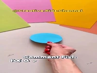 ماهی های رنگی بسازیم