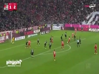 گل دوم بایرن مونیخ توسط اولیسه در دقیقه 2+45