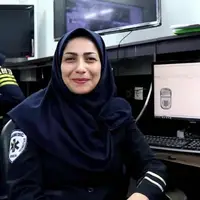 لحظات نجات جان یک مادر از پشت خط تلفن