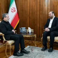 عکس/ دیدار نائب‌رئیس جریان حکمت ملی عراق با عراقچی