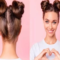 اینم یه روش فوق‌آسون برای گوجه‌ای بستن موهاتون