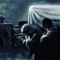 اشک مولا بر بالین حضرت زهرا(س)