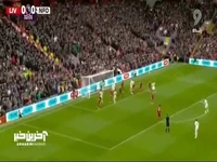 گل اول ناتینگهام فارست توسط موریلو در دقیقه 33