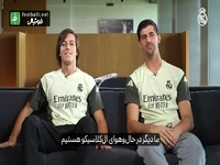 چالش کورتوا و کارراس قبل از ال‌کلاسیکو! 