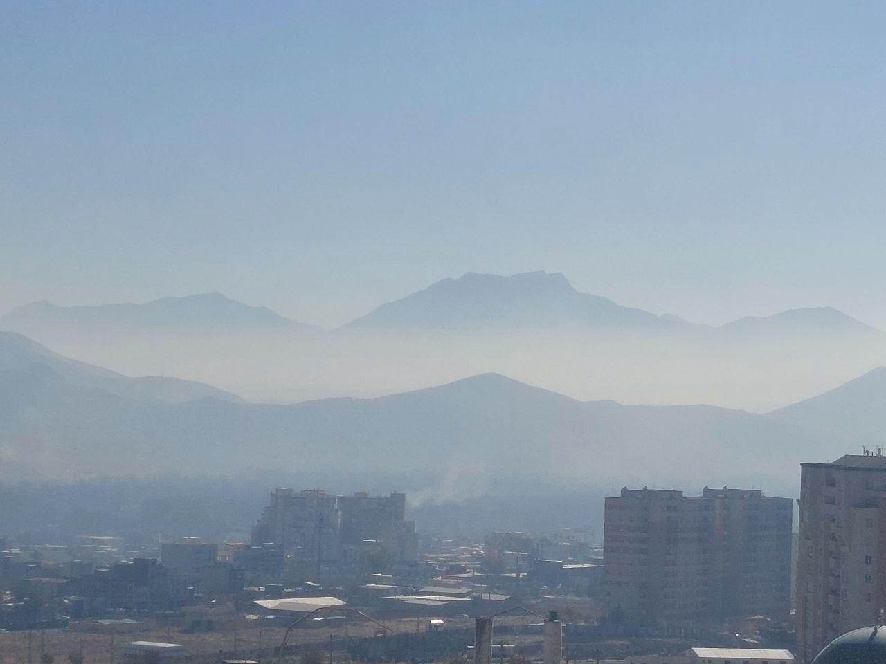 عکس/ آلودگی هوا در اراک