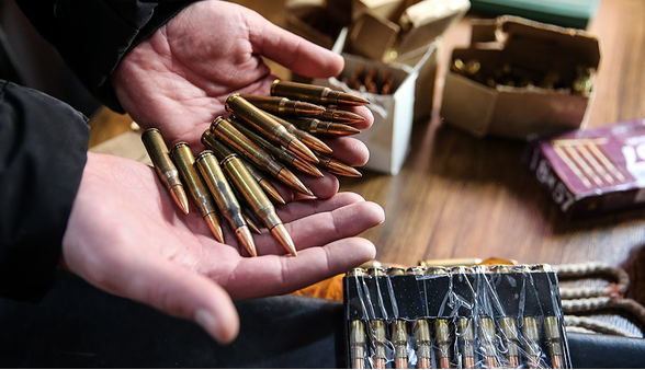 کشف ۳۰۰۰ فشنگ جنگی در خرمشهر