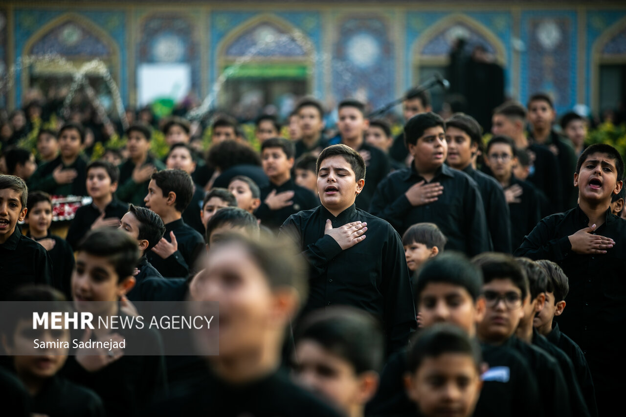 اجتماع نوگلان و نوجوانان فاطمی