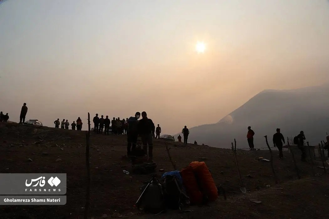 عکس/ عملیات سخت و بی‌وقفه برای نجات الیت