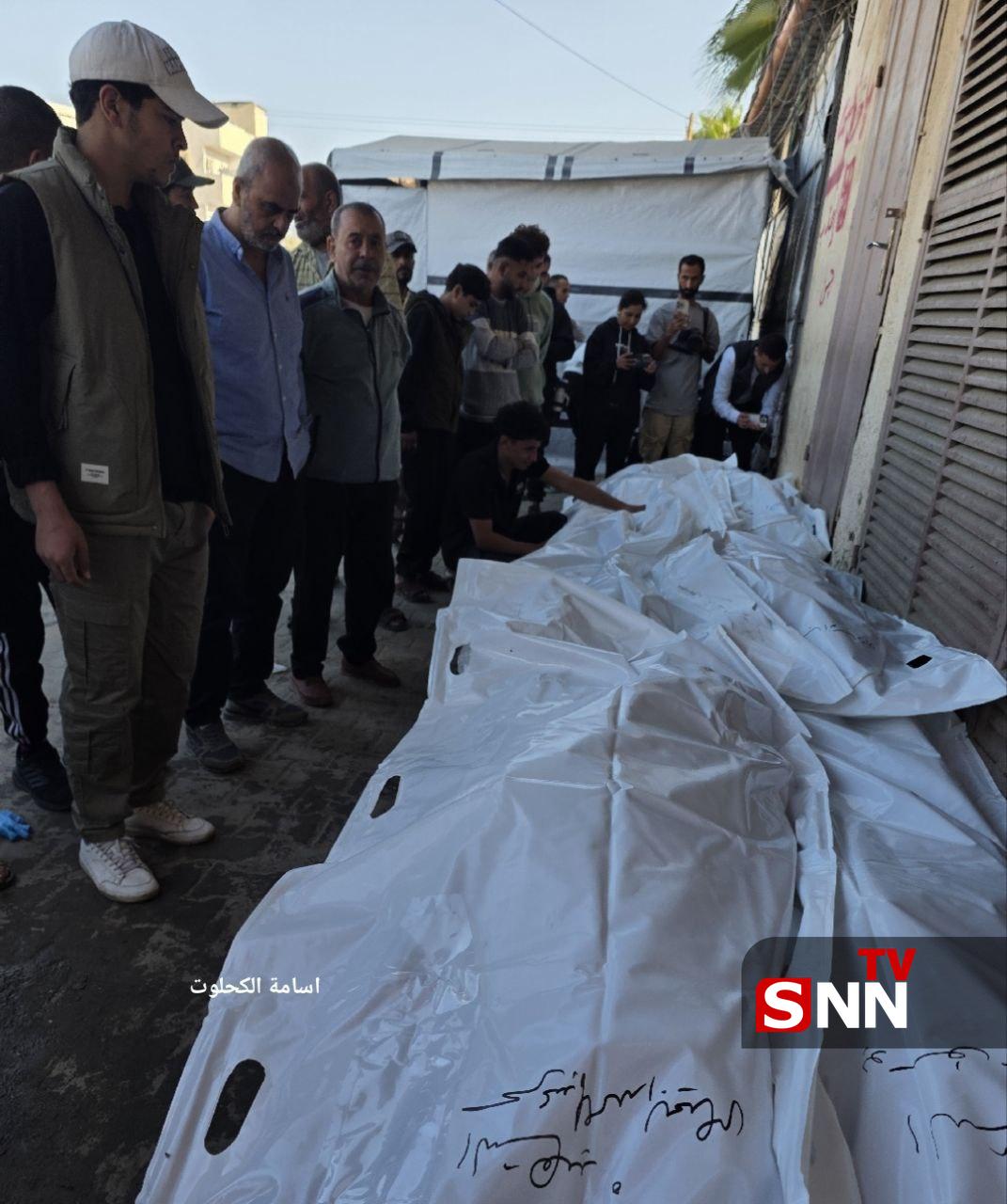 وداع با شهدای حملات تازه رژیم صهیونیستی به نوار غزه 