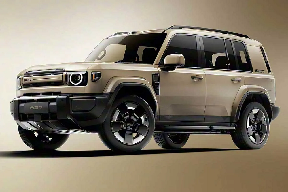 چری آی‌کار V27، شاسی‌بلند آفرود جدید با اندازه لندکروزر و نصف قیمت!