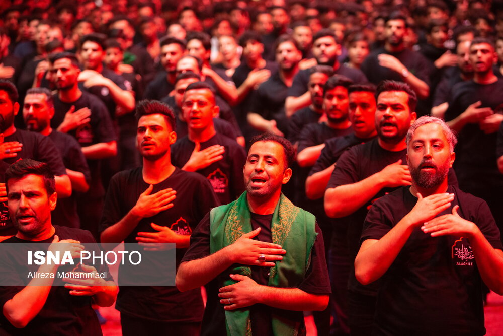 مراسم عزاداری ایام فاطمیه در اهواز