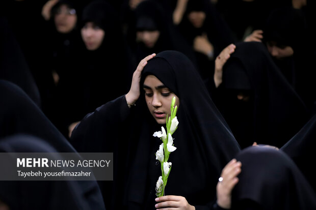 عکس/ اجتماع بزرگ دختران حاج قاسم در همدان