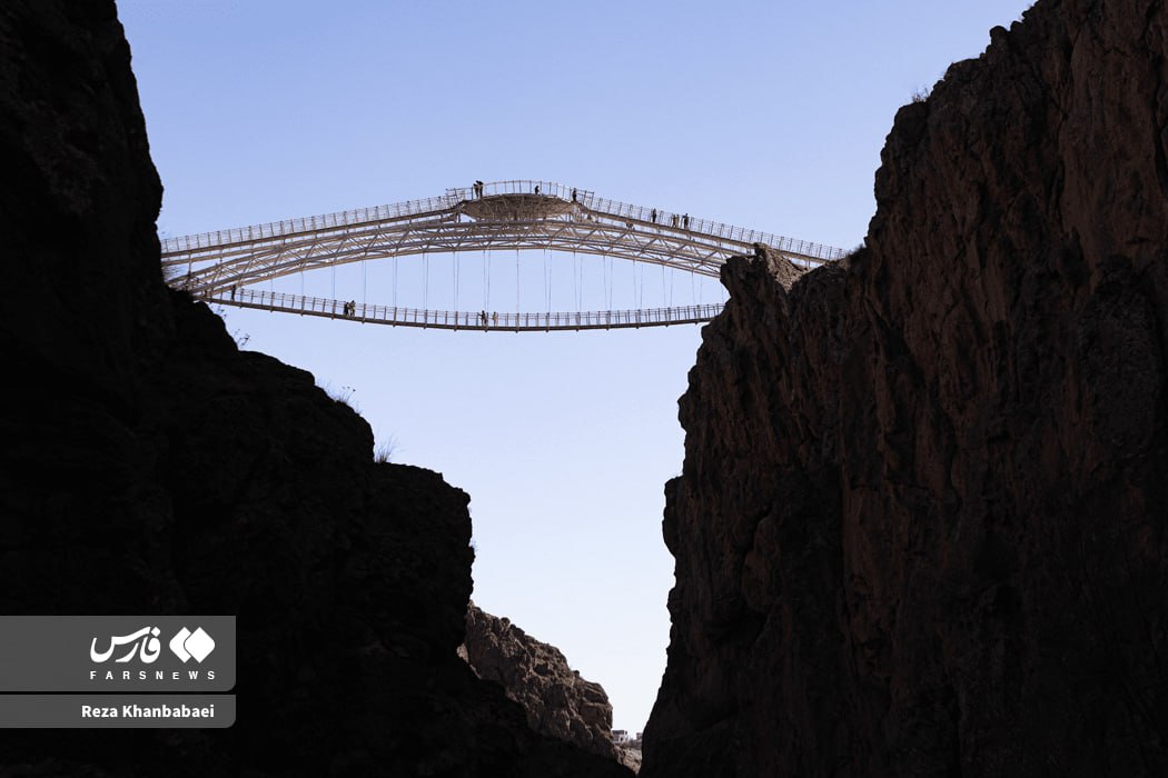 پل معلق «ورگه‌سران»؛ نوآوری ایرانی در ارتفاع ۱۰۰ متری