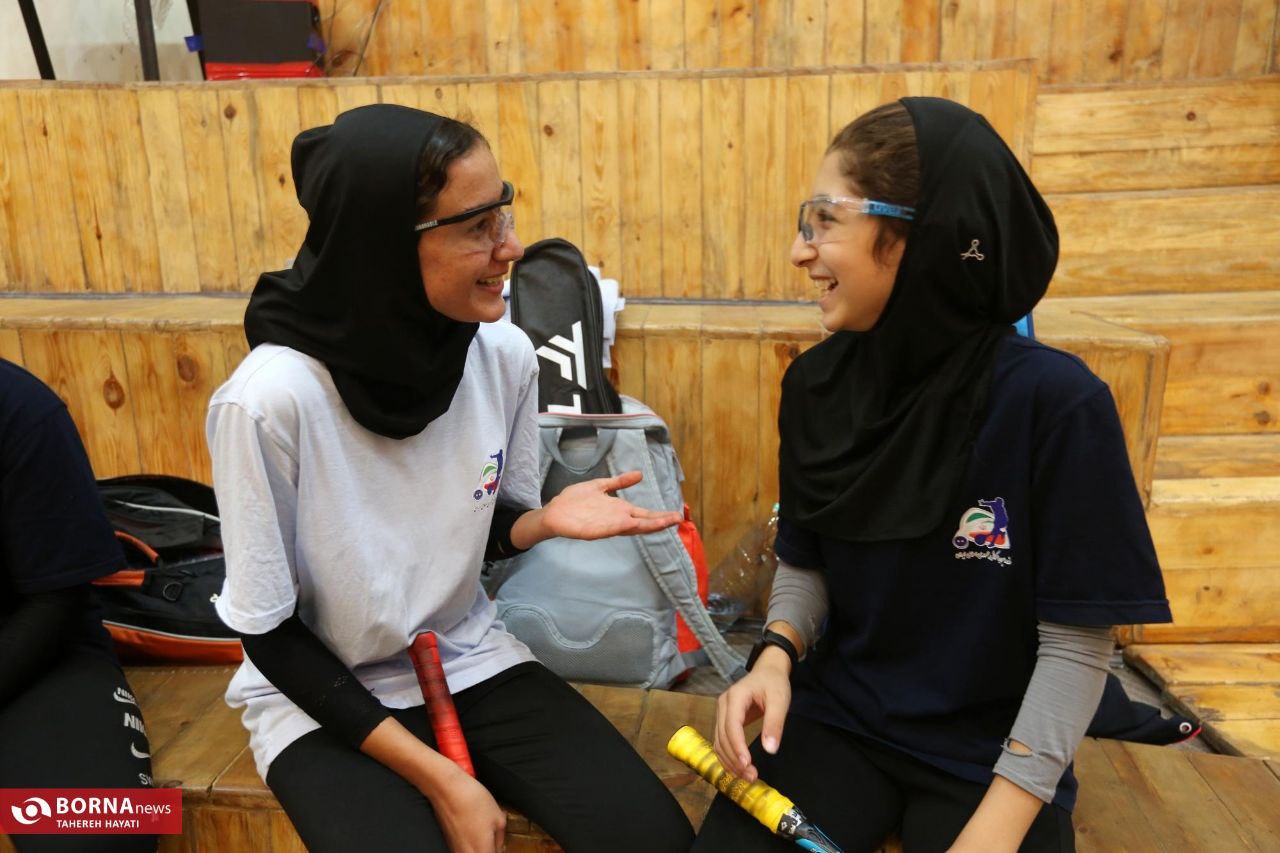 اردوی تیم ملی اسکواش دختران در شیراز