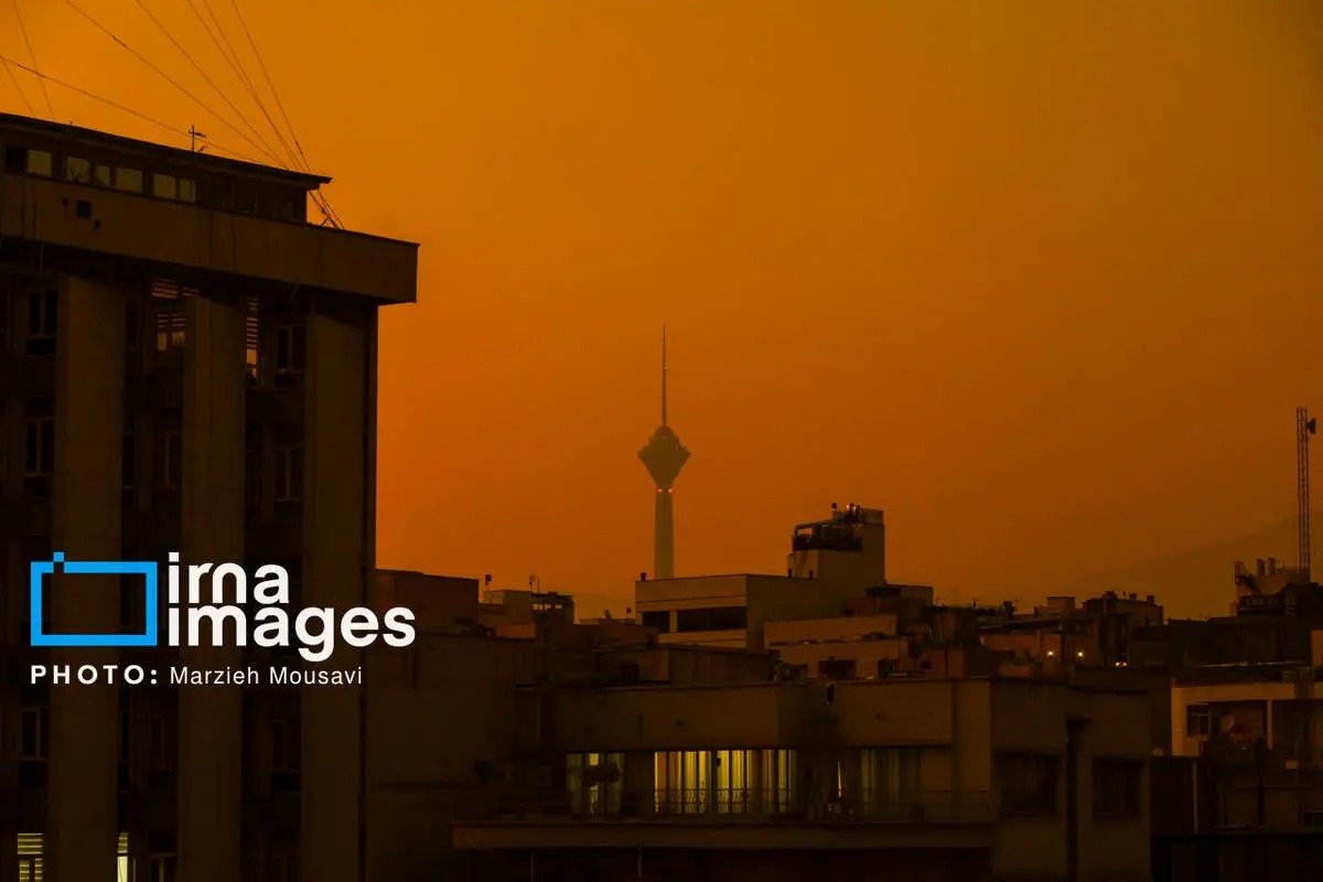 عکس/ آلودگی بی‌وقفه تهران