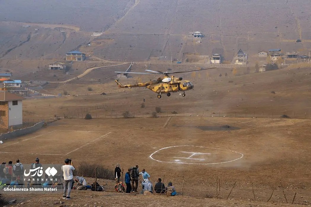 عکس/ عملیات سخت و بی‌وقفه برای نجات الیت