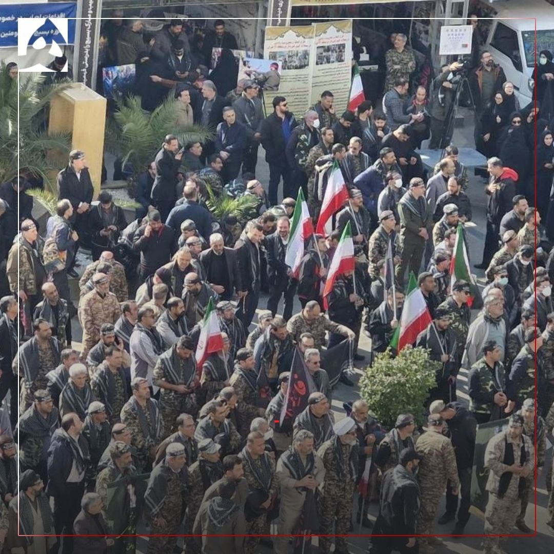 بزرگ‌ترین اجتماع بسیجیان شهرداری تهران