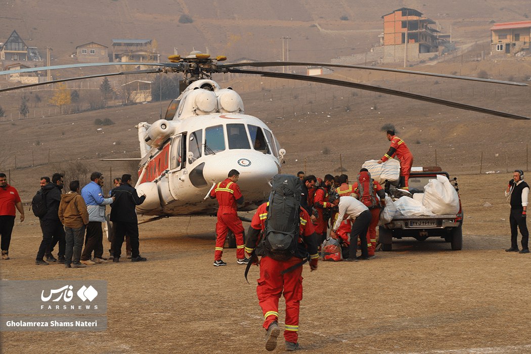 عکس/ حضور تیم آتش‌نشانی شهرداری تهران در الیت  