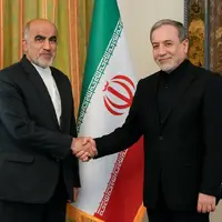 عکس/ دیدار سفیر جدید ایران در نروژ با وزیر امور خارجه