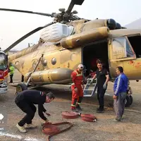 عکس/ حضور تیم آتش‌نشانی شهرداری تهران در الیت  