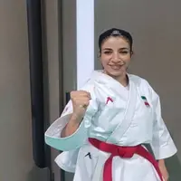 بانوی کاراته‌کای مرودشتی ۲ نشان نقره المپیک ناشنوایان را کسب کرد