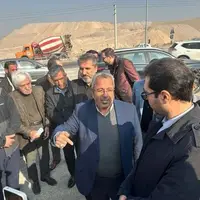 عکس/ حل مشکل ۱۴ ساله مسیر خروجی شهرک صنعتی شهید سلیمانی تبریز