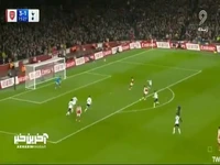 گل چهارم آرسنال به تاتنهام توسط ازه