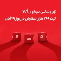 اکالا با ثبت رکوردهای تازه، رقبا را پشت ‌سر گذاشت