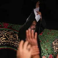 نمایش نماد غدیر در جلسه شهادت حضرت زهرا(س) در چیذر