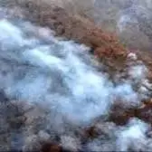 توقف گسترش دامنه آتش در الیت