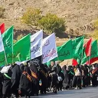 ورود بیش از ۲۵۰۰ زائر پیاده تا ظهر امروز به مشهد مقدس
