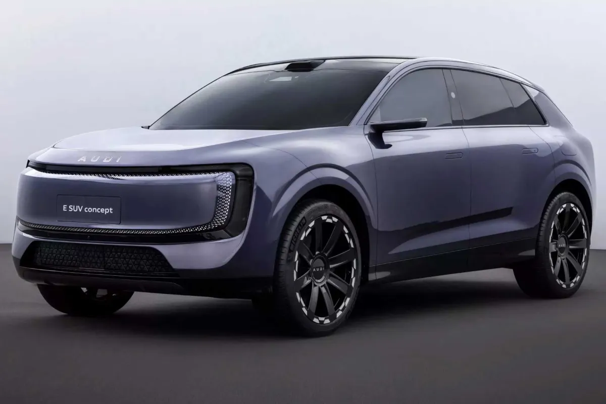 معرفی آئودی E SUV، پیش‌نمایش شاسی‌بلند برقی جدید با برند AUDI