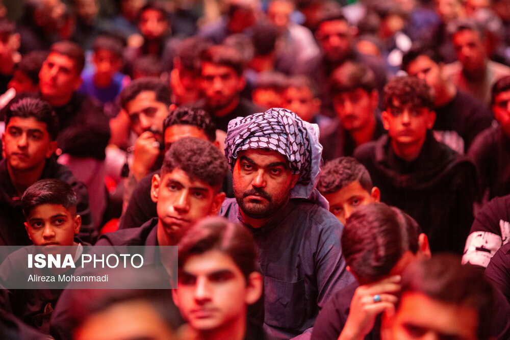 مراسم عزاداری ایام فاطمیه در اهواز