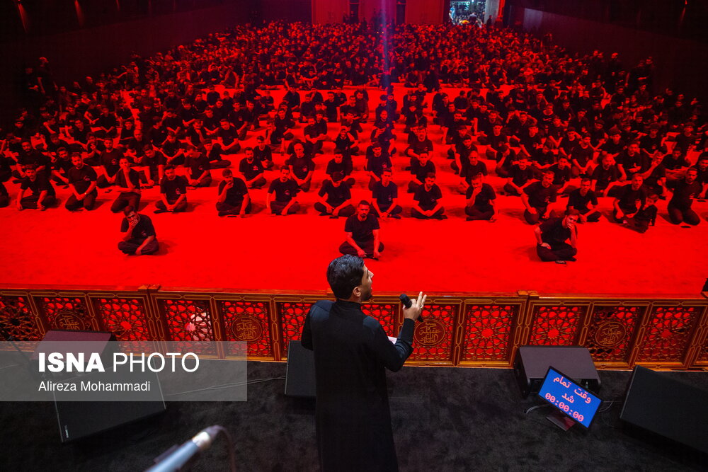 مراسم عزاداری ایام فاطمیه در اهواز