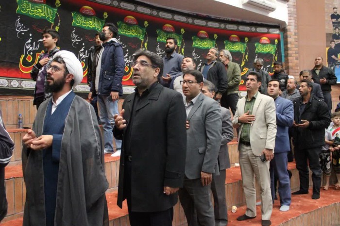 عزاداری فاطمی در زورخانه شهید لنگری‌زاده کرمان