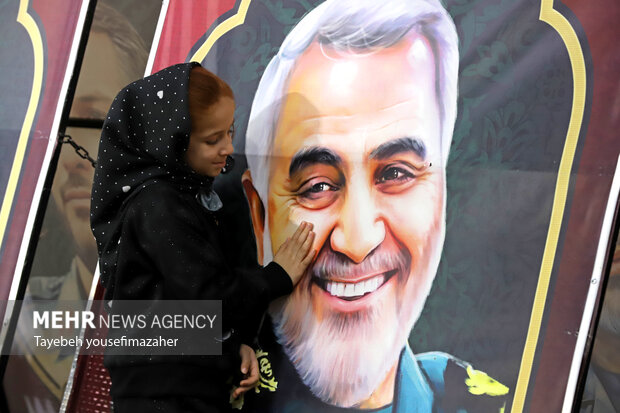 عکس/ اجتماع بزرگ دختران حاج قاسم در همدان