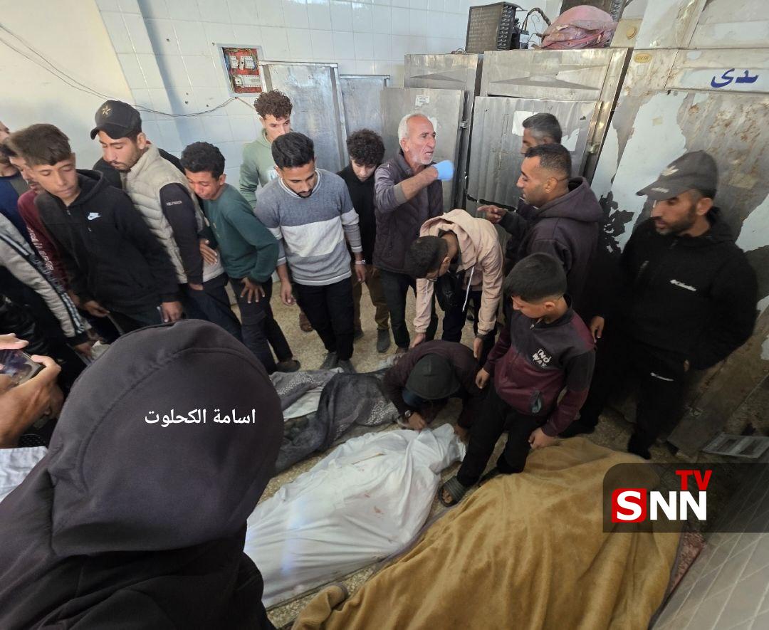 وداع با شهدای حملات تازه رژیم صهیونیستی به نوار غزه 