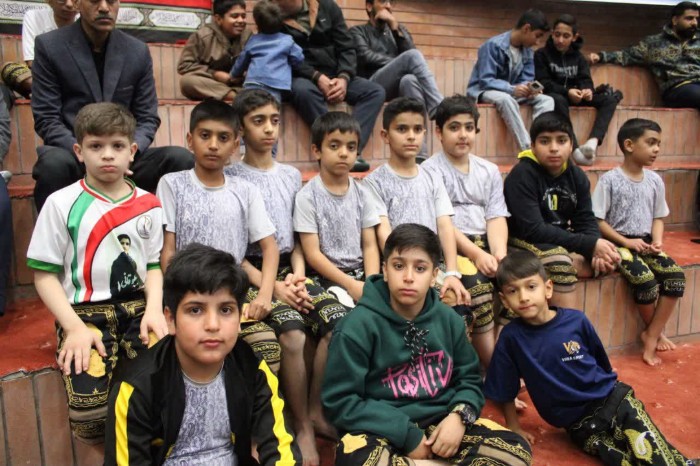 عزاداری فاطمی در زورخانه شهید لنگری‌زاده کرمان