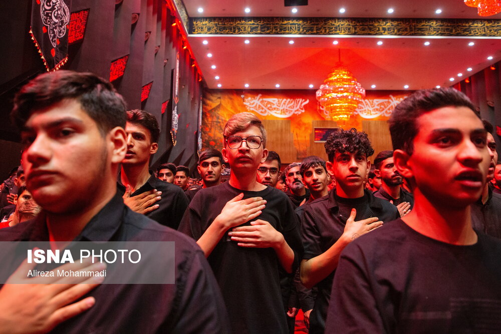 مراسم عزاداری ایام فاطمیه در اهواز