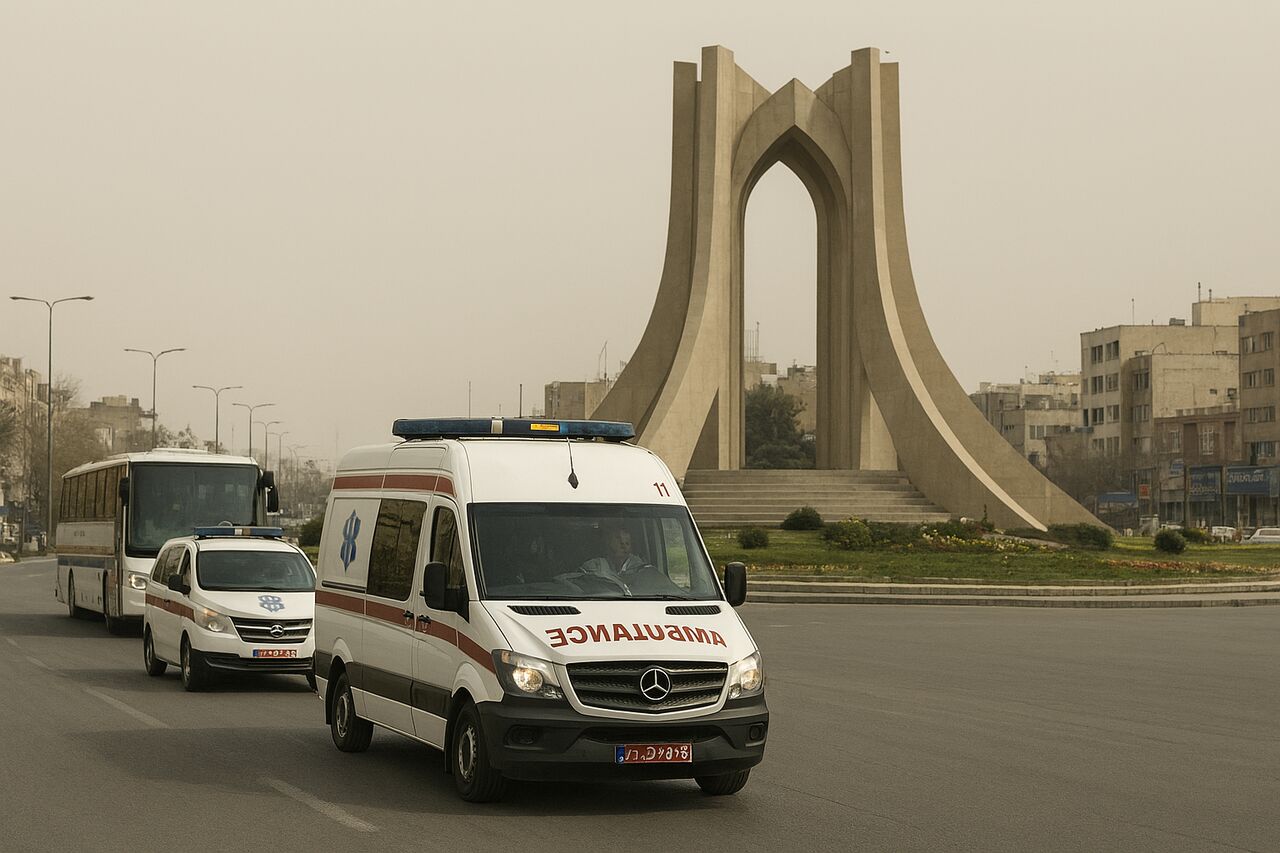 استقرار آمبولانس در مناطق پرتردد شهرهای‌های آلوده استان مرکزی