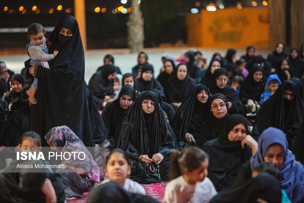 مراسم عزاداری ایام فاطمیه در اهواز