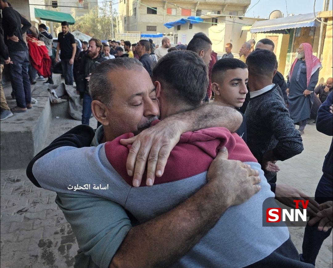 وداع با شهدای حملات تازه رژیم صهیونیستی به نوار غزه 