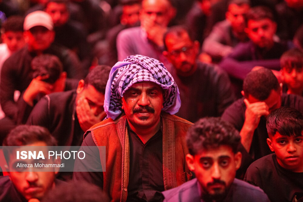 مراسم عزاداری ایام فاطمیه در اهواز