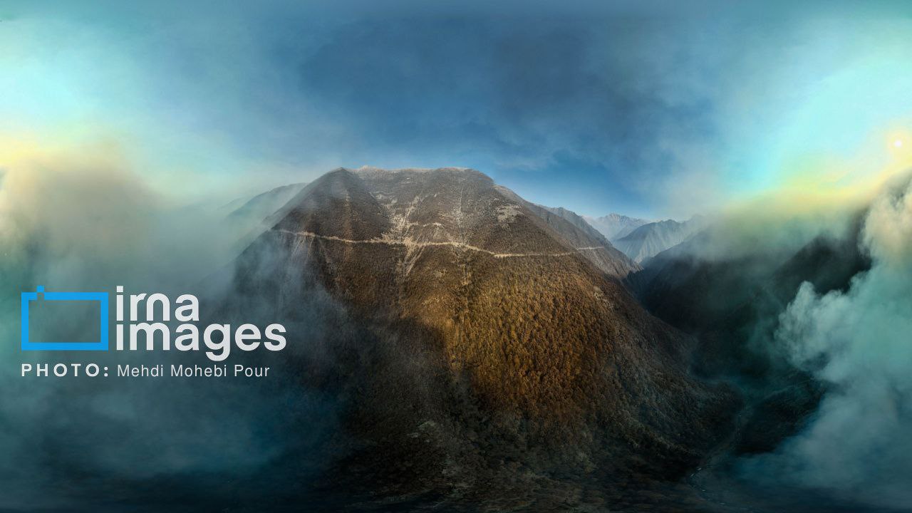 عکس/مهار آتش‌سوزی جنگل الیت