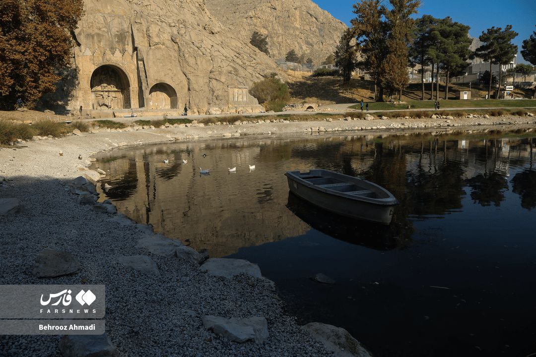 طاق بستان در بحرانِ کم‌آبی