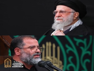 شعرخوانی در محضر رهبر انقلاب به یاد شهید سلیمانی و سرداران شهید جنگ ۱۲ روزه